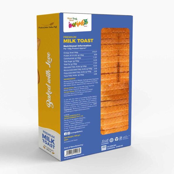 Premium Milk Toast Innings Bakery