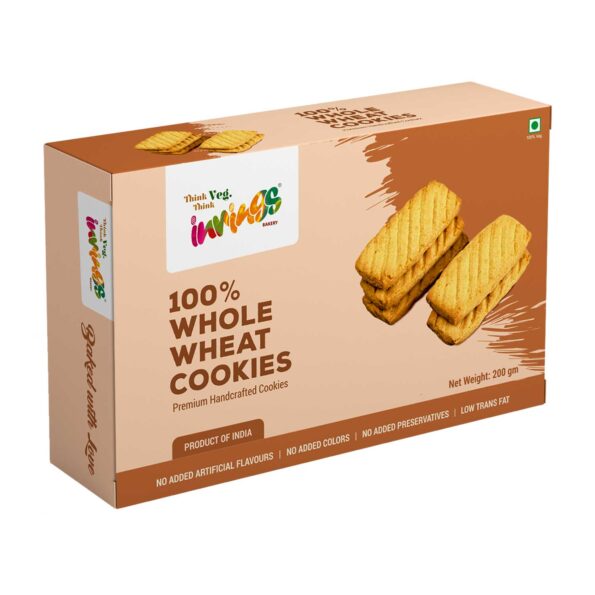 Innings Bakery 100% Whole Wheat Cookies Box
