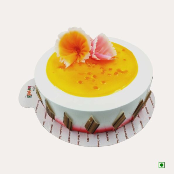 Innings Bakery Mango Strawberry Cake