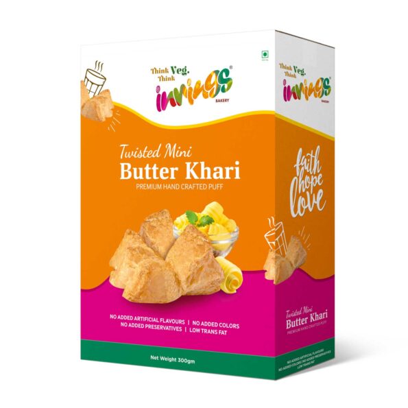 Innings Bakery Jodhpur Twisted Mini Butter Khari Box