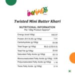Innings Bakery Jodhpur Twisted Mini Butter Khari Box