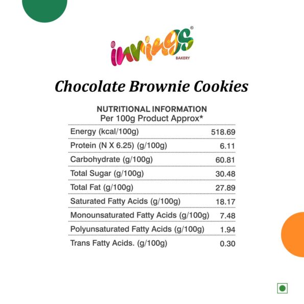 Chocolate Brownie Cookies Innings Bakery