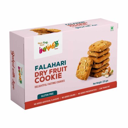 Falahari Dry Fruit Cookies 225 gm Box