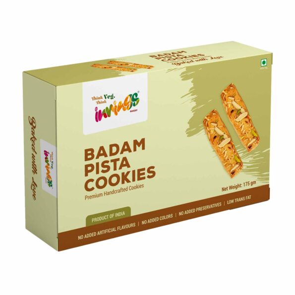 Innings Bakery Jodhpur Badam Pista Cookies