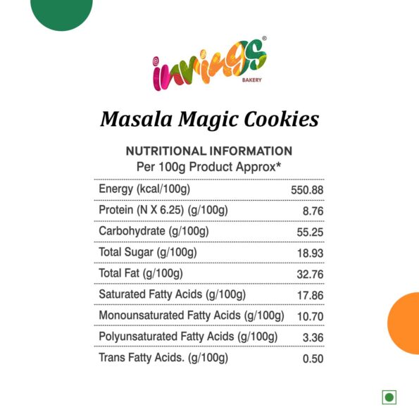 Masala Magic Cookies Innings Bakery